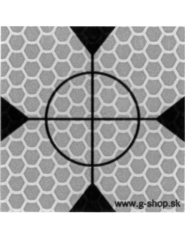 Odrazová fólia 6x6 cm - typ A