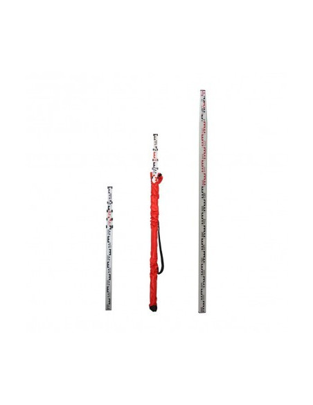 Nivelačná lata 5m skladacia E/mm