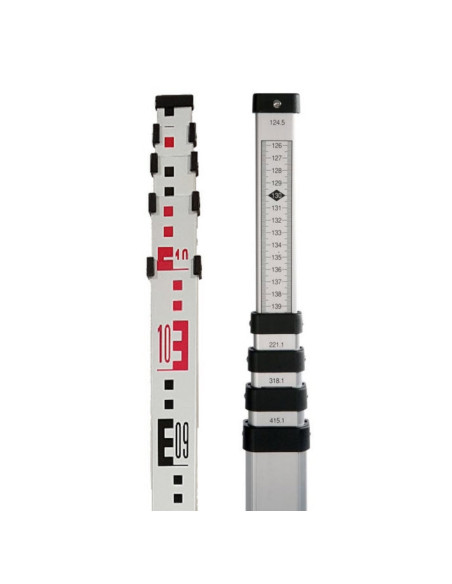 Nivelačná lata 5m skladacia E/mm