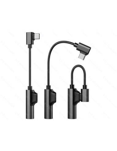 Redukcia z USB-C na USB-C + 3,5mm Jack