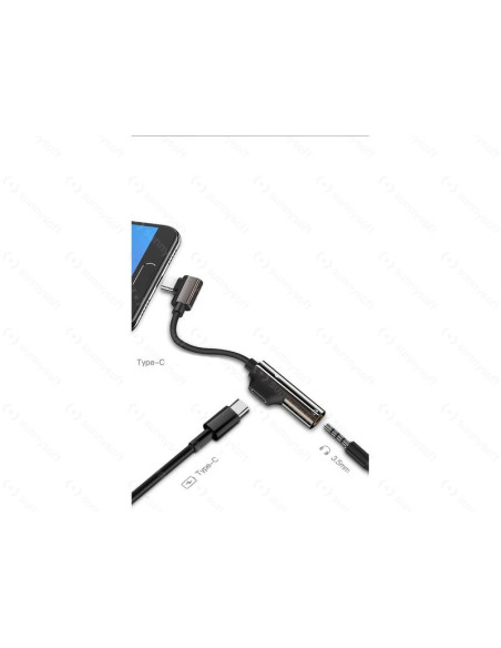 Redukcia z USB-C na USB-C + 3,5mm Jack