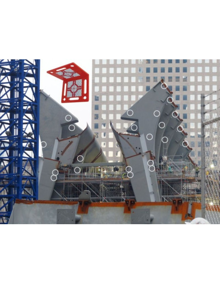 Ciele do vonkajších rohov RS80