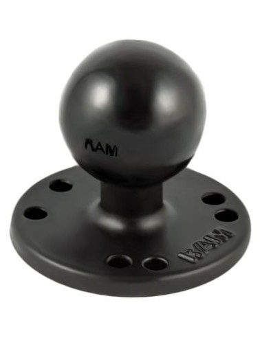 RAM Mounts kruhový adaptér so vzorom otvorov AMPS s guľovým čapom 1,5"