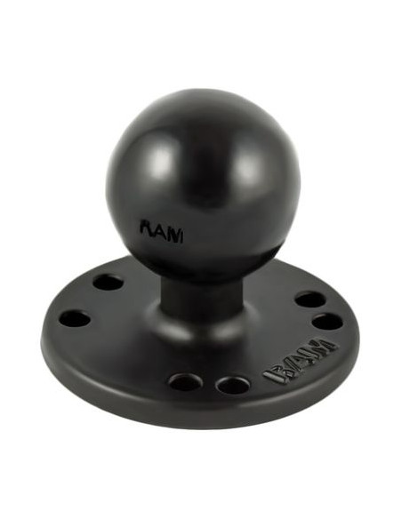 RAM Mounts kruhový adaptér so vzorom otvorov AMPS s guľovým čapom 1,5"