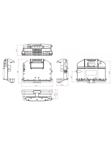 Dokovacia stanica do auta pre Algiz 8X