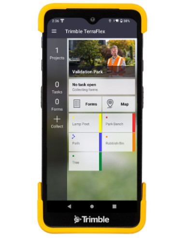 Poľný softvér Trimble TerraFlex - verzia Starter - mesačná licencia