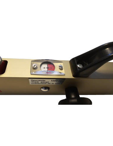 Meracie zariadenie na meranie prevýšenia - uzavretý kryt