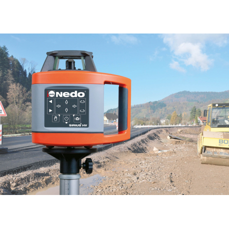 Rotačný laser Nedo SIRIUS 1 HV s prijímačom ACCEPTOR 2