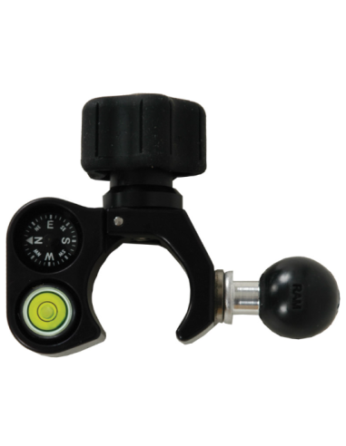 Svorka s guličkou, 40' libelou a kompasom