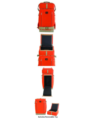 Batoh pre totálnu stanicu s predným otváraním