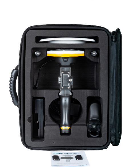 Držiak s GNSS a diaľkomerom pre Trimble SiteVision - predvádzací kus